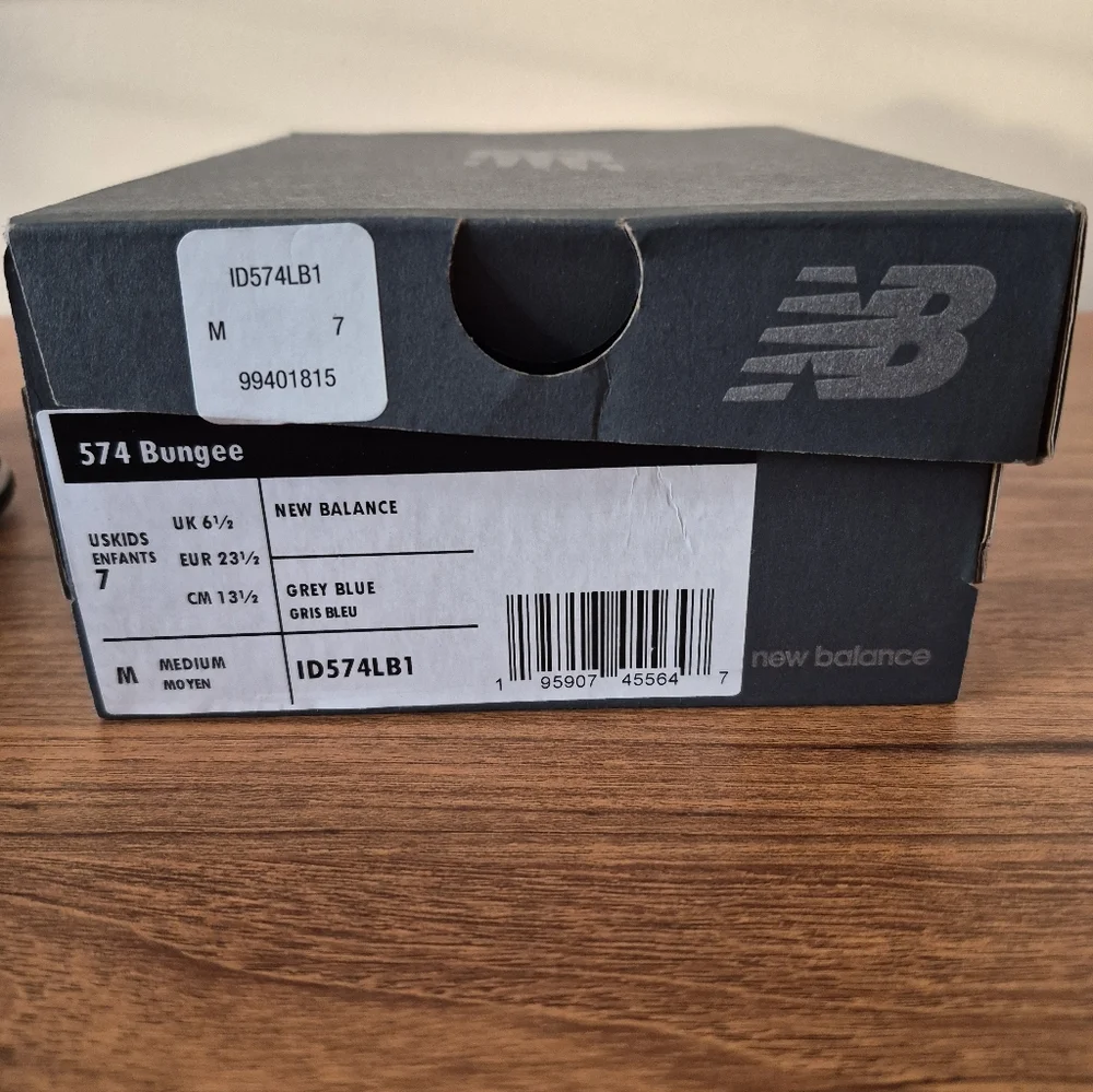 NWT New Balance 574 Toddler Sneakers Size 7 - Picture 8 of 10